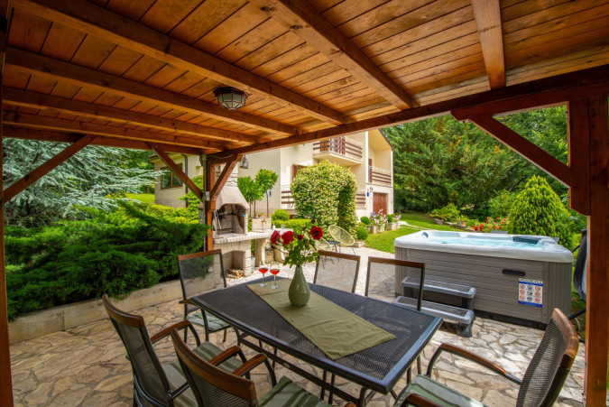 Exterior, House Iva with pool and jacuzzi, Vranja, Istria, Croatia Lupoglav
