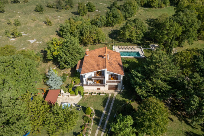 Exterior, House Iva with pool and jacuzzi, Vranja, Istria, Croatia Lupoglav