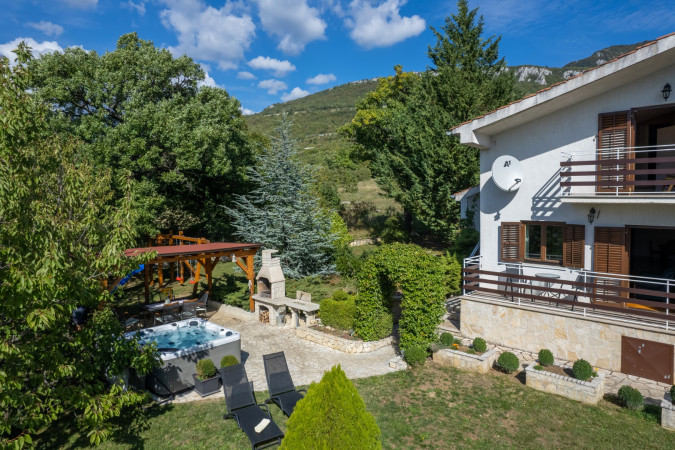 Exterior, House Iva with pool and jacuzzi, Vranja, Istria, Croatia Lupoglav