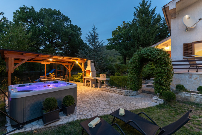 Exterior, House Iva with pool and jacuzzi, Vranja, Istria, Croatia Lupoglav