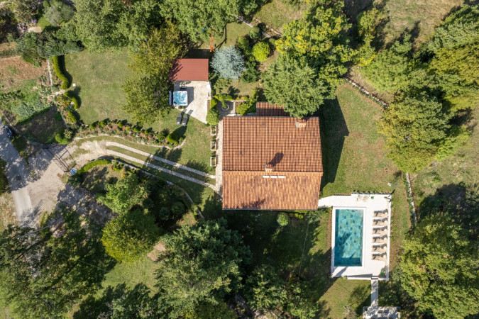 Exterior, House Iva with pool and jacuzzi, Vranja, Istria, Croatia Lupoglav