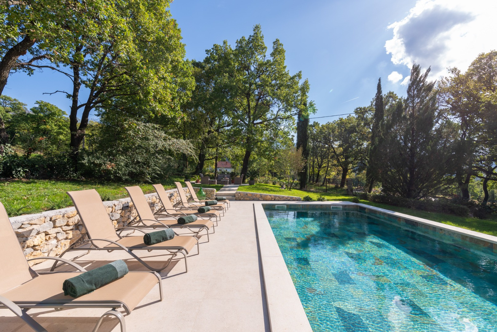 Perfect holiday for the whole family - in the green oasis of the Učka Nature Park, House Iva with pool and jacuzzi, Vranja, Istria, Croatia Lupoglav